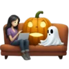 Стикер 18 halloween