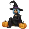 Стикер 17 halloween