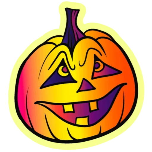 😙 Стикер «Halloween Emoji» для Telegram