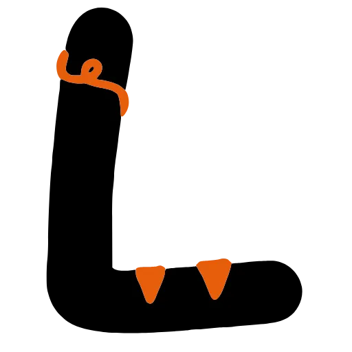 🔠 Эмодзи «Halloween font» для Telegram