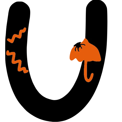 🔠 Эмодзи «Halloween font» для Telegram