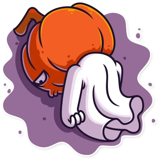 😚 Стикер «Halloween Ghost» для Telegram