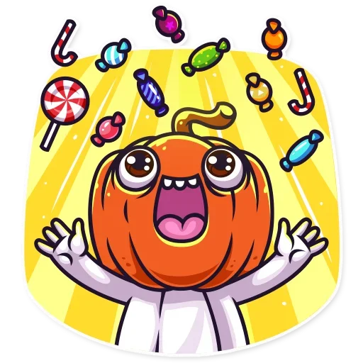 🤨 Стикер «Halloween Ghost» для Telegram