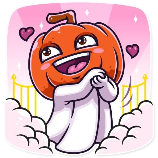 🤨 Стикер «Halloween Ghost» для Telegram