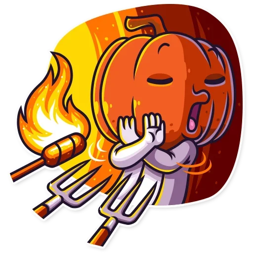 😚 Стикер «Halloween Ghost» для Telegram