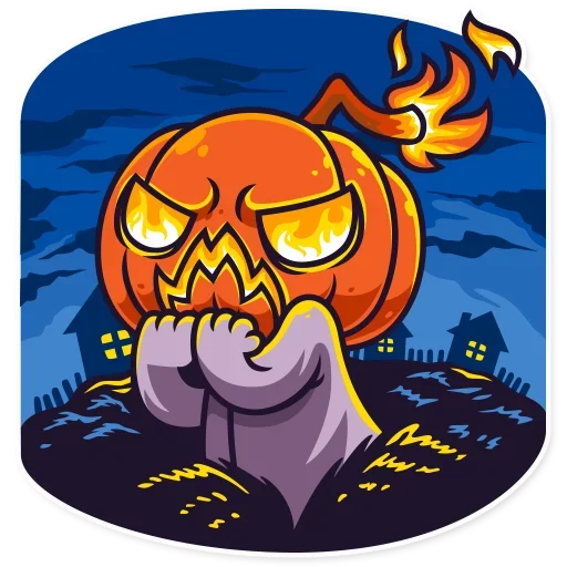 😗 Стикер «Halloween Ghost» для Telegram