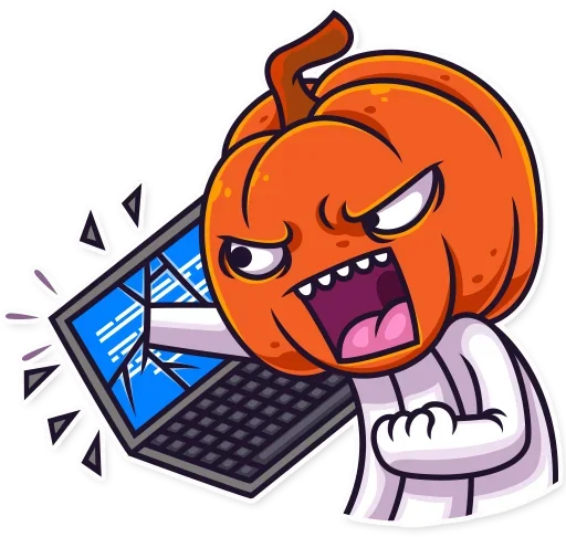 😜 Стикер «Halloween Ghost» для Telegram