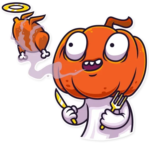 😗 Стикер «Halloween Ghost» для Telegram