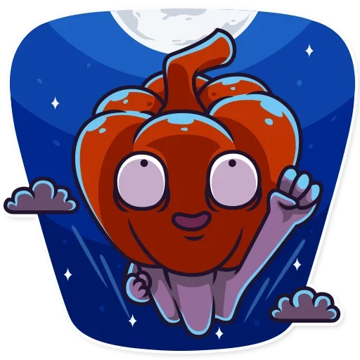 🤪 Стикер «Halloween Ghost» для Telegram