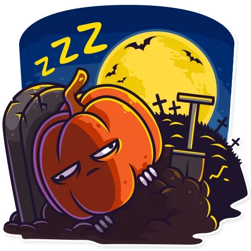 😫 Стикер «Halloween Ghost» для Telegram