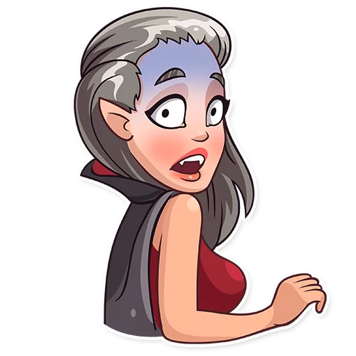 😨 Стикер «Halloween Girl» для Telegram