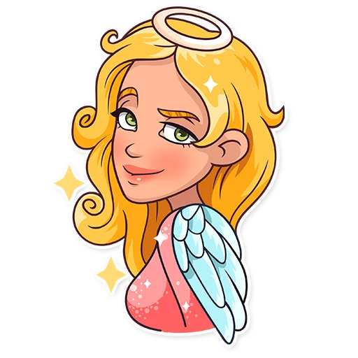 😌 Стикер «Halloween Girl» для Telegram