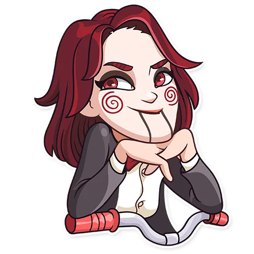 😏 Стикер «Halloween Girl» для Telegram