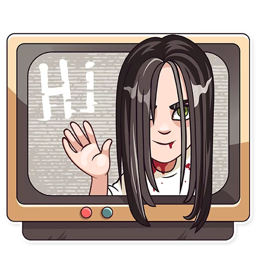 👋 Стикер «Halloween Girl» для Telegram