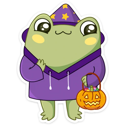 👻 Стикер «Хеллоуин с Хоппером» для Telegram