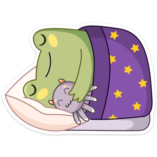 😴 Стикер «Хеллоуин с Хоппером» для Telegram
