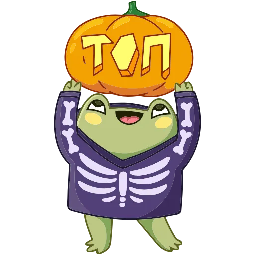 🎃 Эмодзи «Хеллоуин с Хоппером» для Telegram