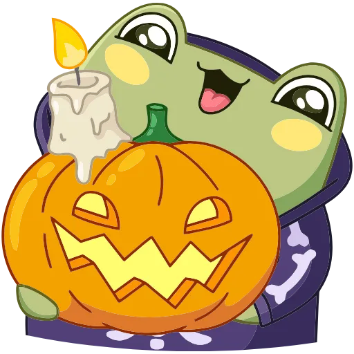 🎃 Эмодзи «Хеллоуин с Хоппером» для Telegram