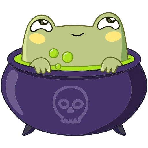 🛁 Эмодзи «Хеллоуин с Хоппером» для Telegram