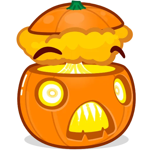 😵 Стикер «Halloweenkin» для Telegram