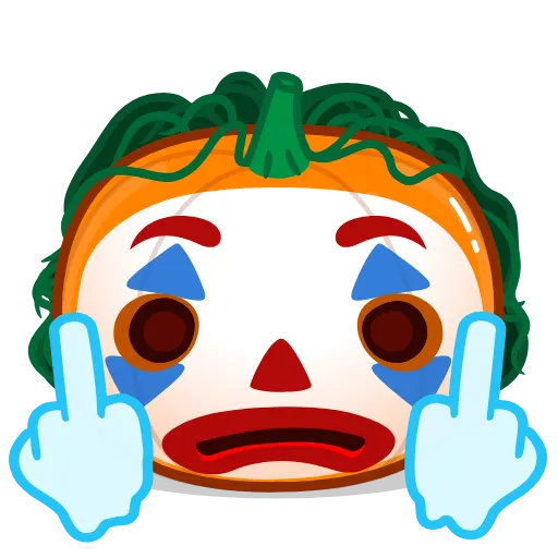 😵 Стикер «Halloweenkin» для Telegram