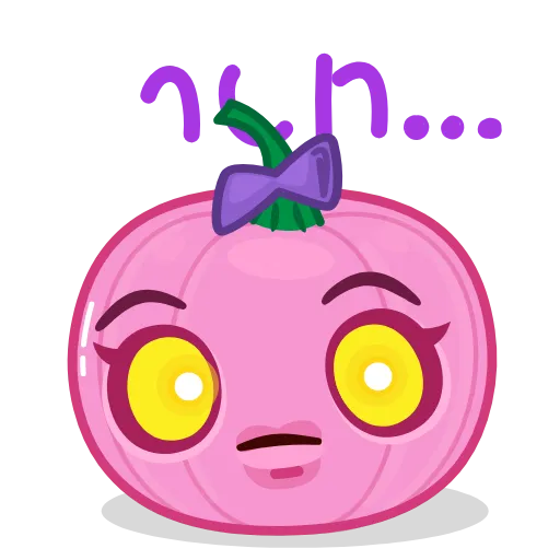 🤐 Стикер «Halloweenkin» для Telegram
