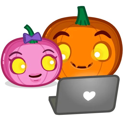 🤔 Стикер «Halloweenkin» для Telegram