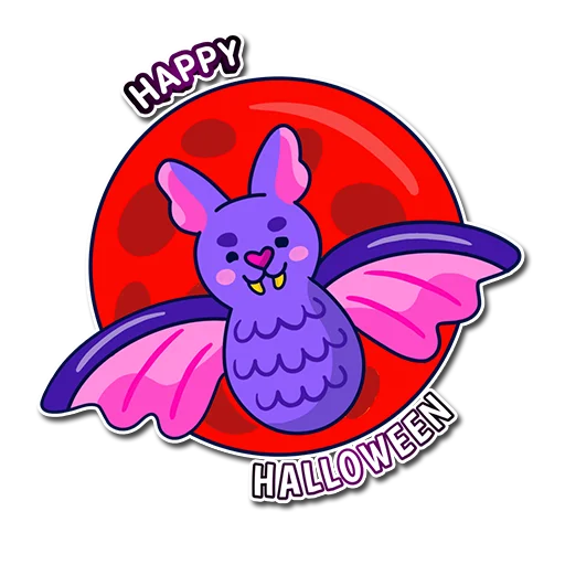 Стикерпак Halloween Kit для Telegram