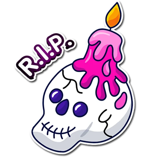 💀 Стикер «Halloween Kit» для Telegram