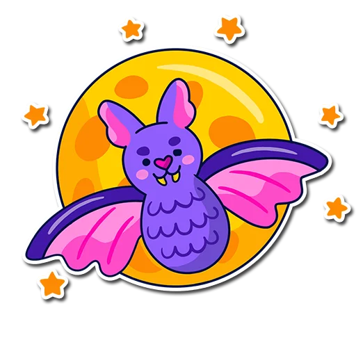 🦇 Стикер «Halloween Kit» для Telegram