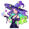Стикер 22 magical Halloween