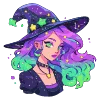 Стикер 23 magical Halloween