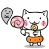 🍭 Эмодзи «halloweenmeow» для Telegram
