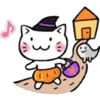 🏃‍♀️ Эмодзи «halloweenmeow» для Telegram