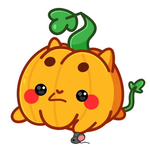🐭 Стикер «pumpkin» для Telegram
