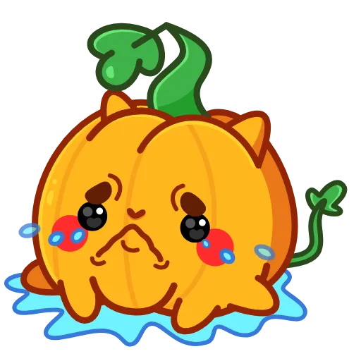 😢 Стикер «pumpkin» для Telegram