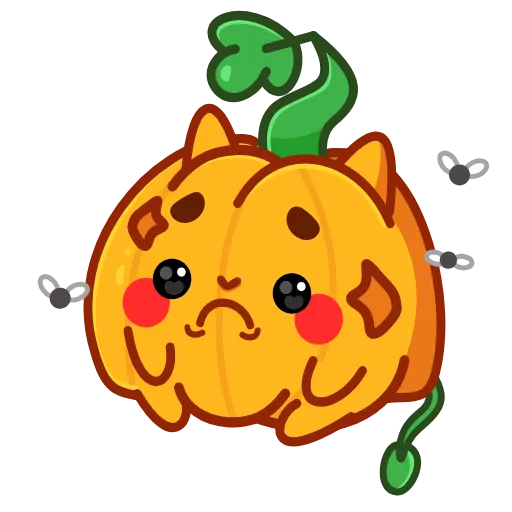 🤕 Стикер «pumpkin» для Telegram