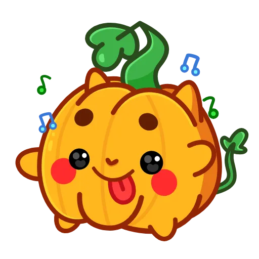 💃 Стикер «pumpkin» для Telegram
