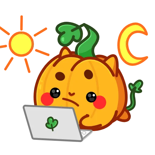 💻 Стикер «pumpkin» для Telegram