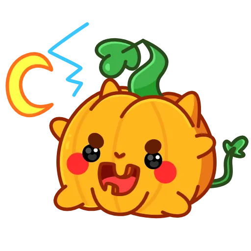 👊 Стикер «pumpkin» для Telegram