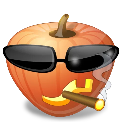 🤪 Стикер «Halloween pumpkin» для Telegram