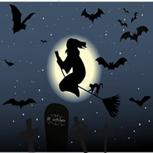 😏 Стикер «Halloween Party» для Telegram