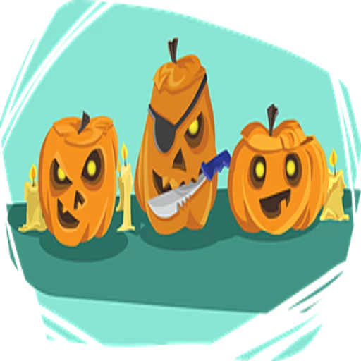 😪 Стикер «Halloween Party» для Telegram