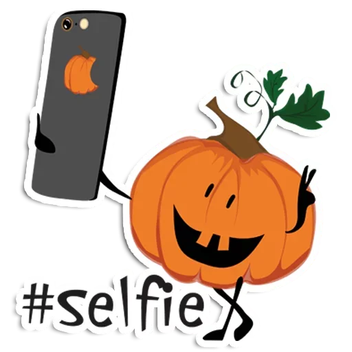 Стикерпак Halloween pumpkins для Telegram