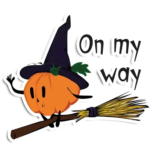 😗 Стикер «Halloween pumpkins» для Telegram