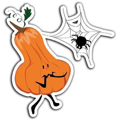 😜 Стикер «Halloween pumpkins» для Telegram
