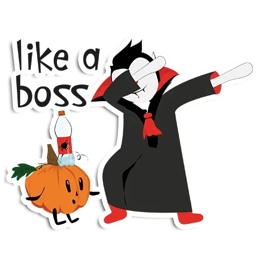 😙 Стикер «Halloween pumpkins» для Telegram
