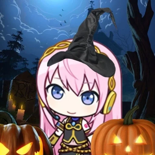 🌟 Стикер «Halloween Sekai» для Telegram