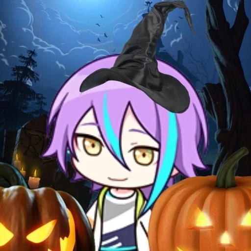 🌟 Стикер «Halloween Sekai» для Telegram