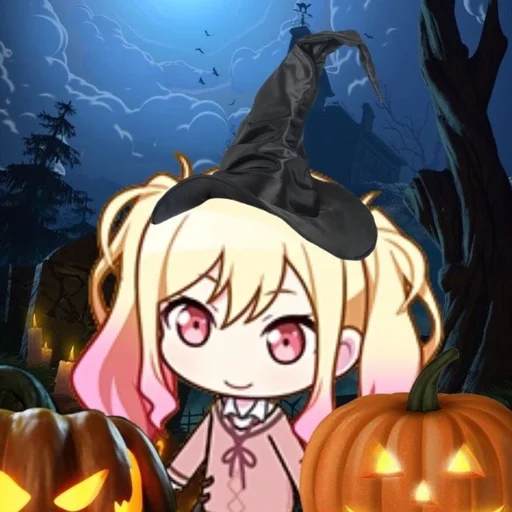 🌟 Стикер «Halloween Sekai» для Telegram